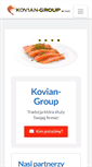 Mobile Screenshot of kovian-group.com